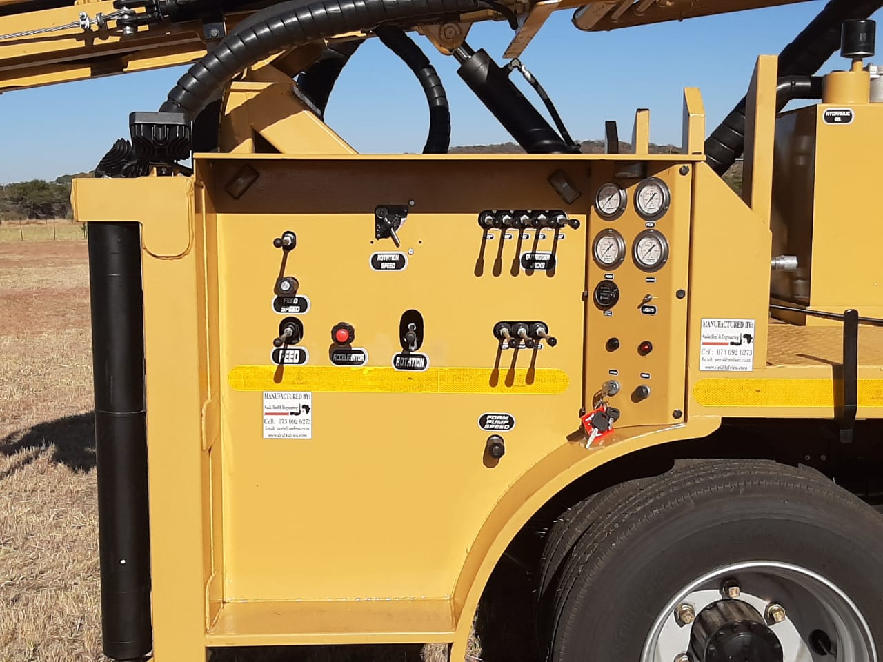 SAR100 Drill Rig on FAW8.140